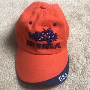 Orange Key West Florida hat